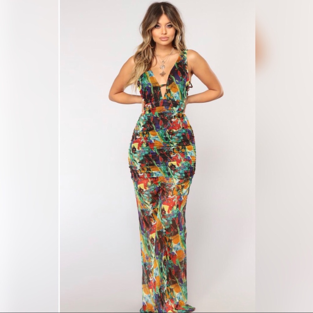 Garden Maxi dress